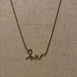 Stella & Dot love necklace